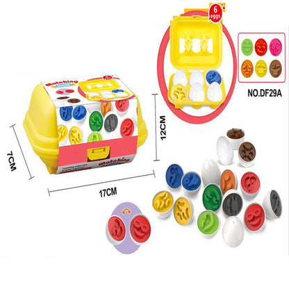 Baby Learning Color & Shapes Matching Egg Toy