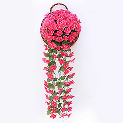 Vivid Artificial Hanging Orchid Bunch