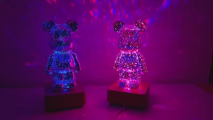 3D Firework Bear