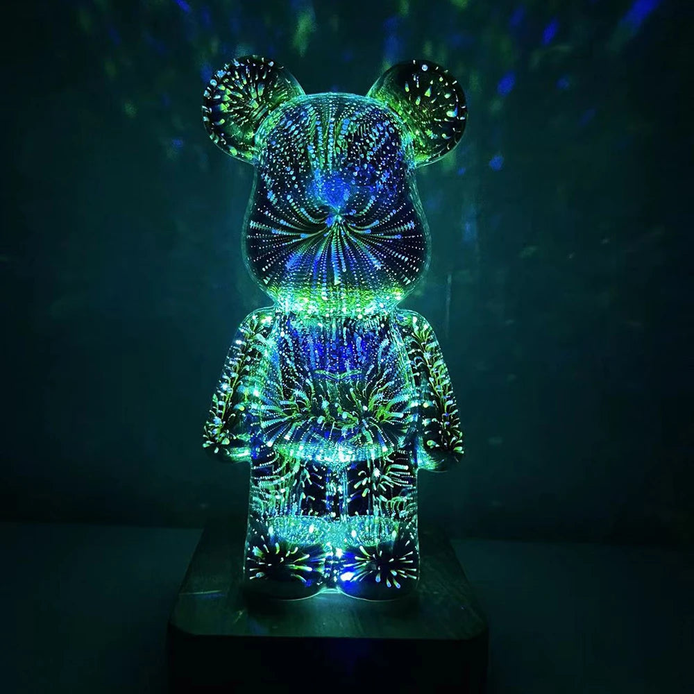 3D Firework Bear