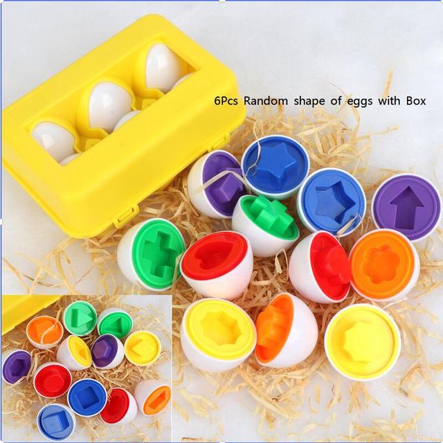 Baby Learning Color & Shapes Matching Egg Toy