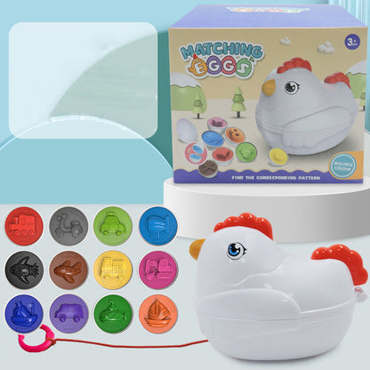 Baby Learning Color & Shapes Matching Egg Toy