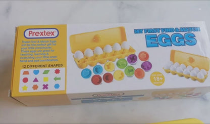 Baby Learning Color & Shapes Matching Egg Toy