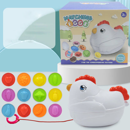 Baby Learning Color & Shapes Matching Egg Toy