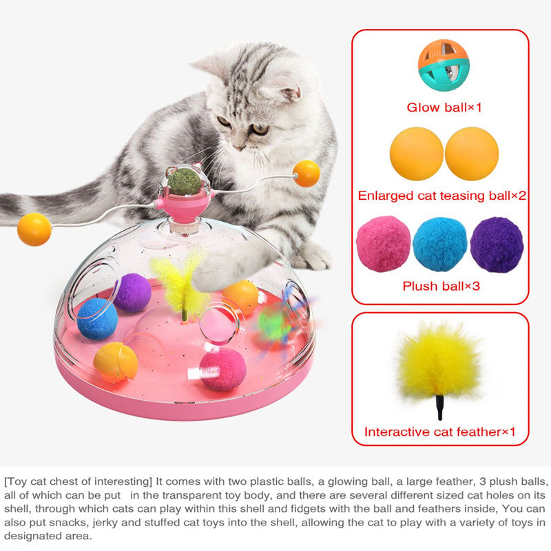 Windmill Interactive Multifunctional Catnip Toy